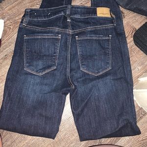 American eagle skinny high waisted jeans